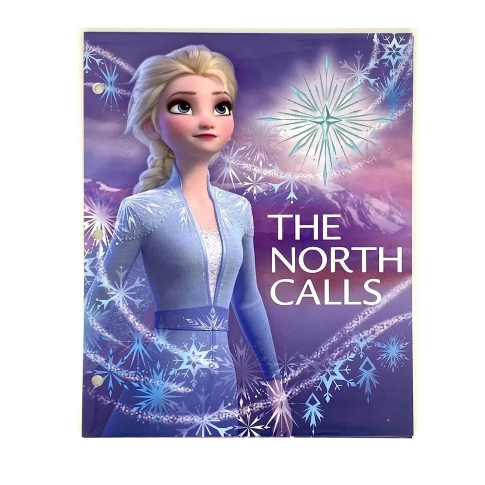 Disney Frozen Portfolio Folders School Binder Supplies Princess Lot of 6 Pieces